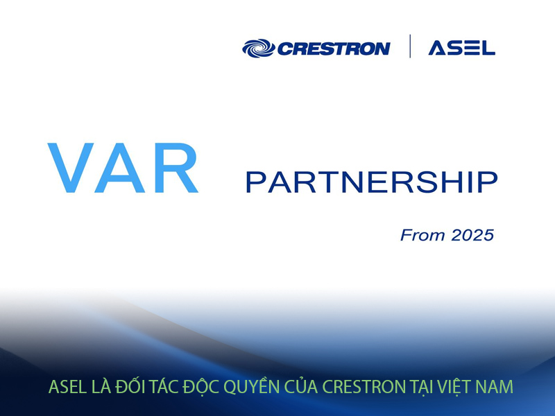 asel-la-doi-tac-doc-quyen-crestron